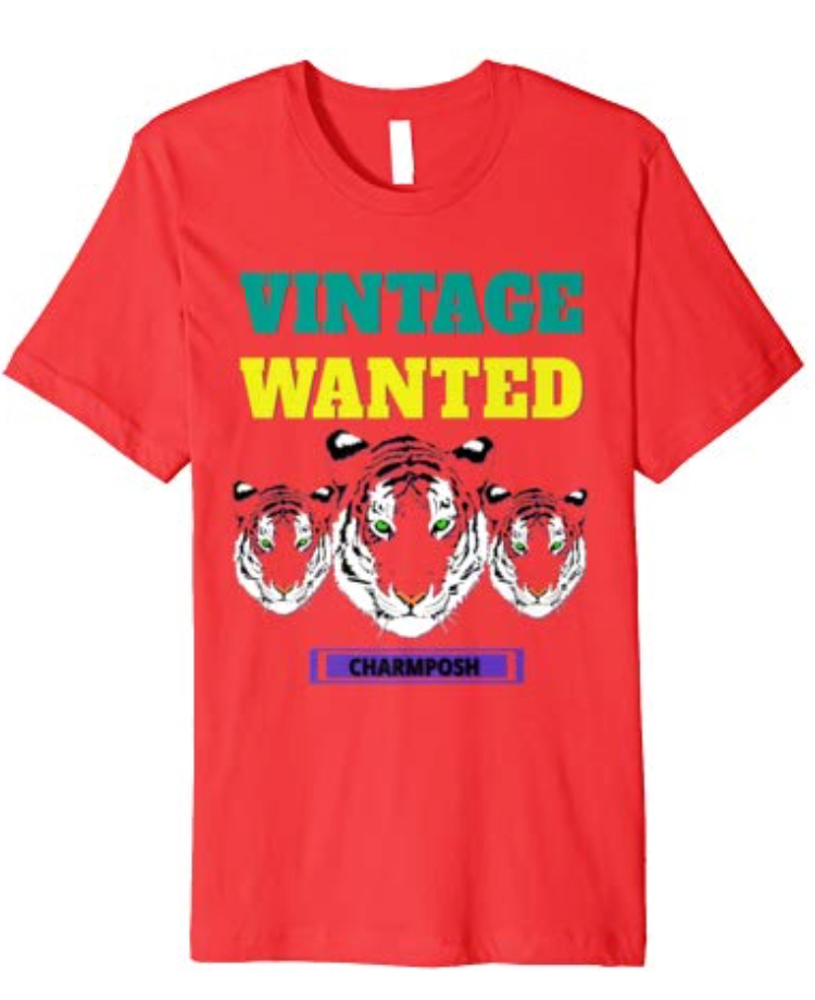 Vintage Wanted CHARMPOSH Designer TShirt Time Rich Empire 