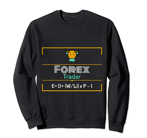 Forex Trader Top Formula Designer Sweatshirt BLACK